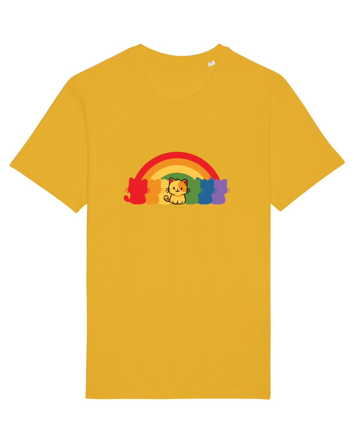 Tricou mânecă scurtă Unisex Rocker Spectra Yellow