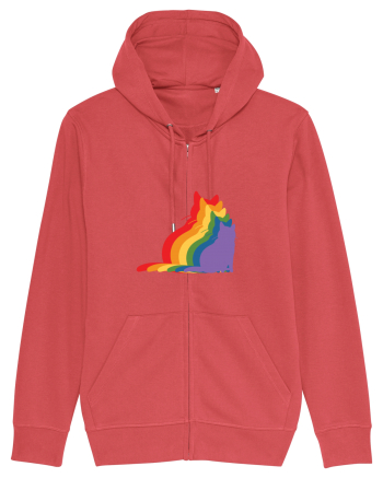 Rainbow Cat Carmine Red