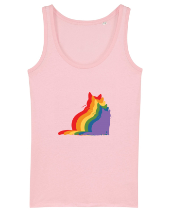 Rainbow Cat Cotton Pink
