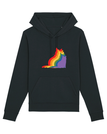 Rainbow Cat Black