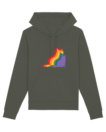Rainbow Cat Khaki