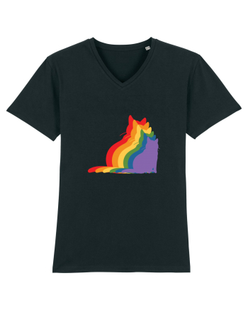 Rainbow Cat Black
