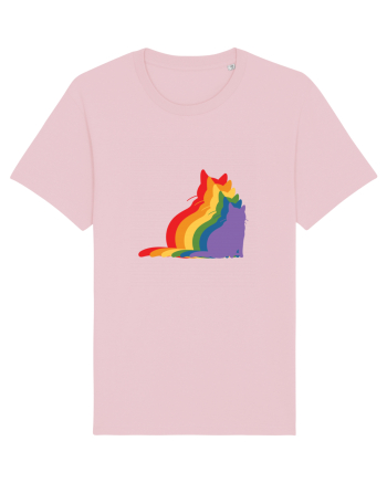 Rainbow Cat Cotton Pink