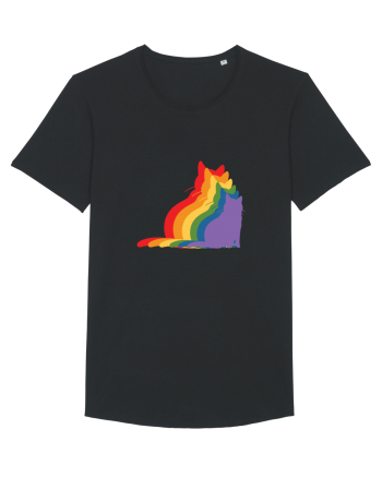 Rainbow Cat Black