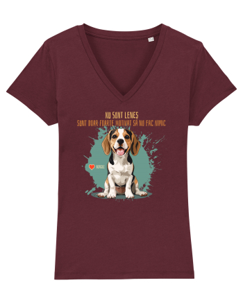 NU SUNT LENES - Beagle Burgundy
