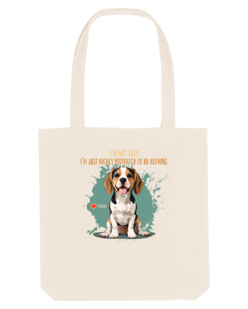 NOT LAZY, JUST MOTIVATED TO DO NOTHING - Beagle Natural