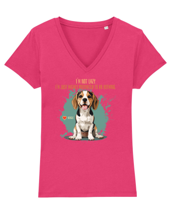 NOT LAZY, JUST MOTIVATED TO DO NOTHING - Beagle Raspberry