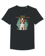 NOT LAZY, JUST MOTIVATED TO DO NOTHING - Beagle Tricou mânecă scurtă guler larg Bărbat Skater
