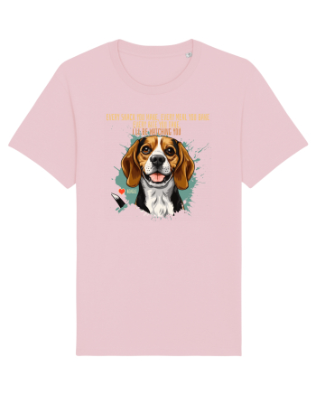 EVERY SNACK YOU MAKE, I`LL BE WATCHING YOU - Beagle Cotton Pink