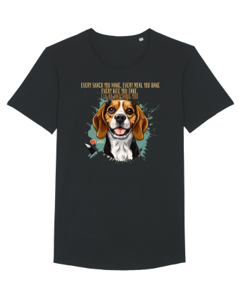 EVERY SNACK YOU MAKE, I`LL BE WATCHING YOU - Beagle Black
