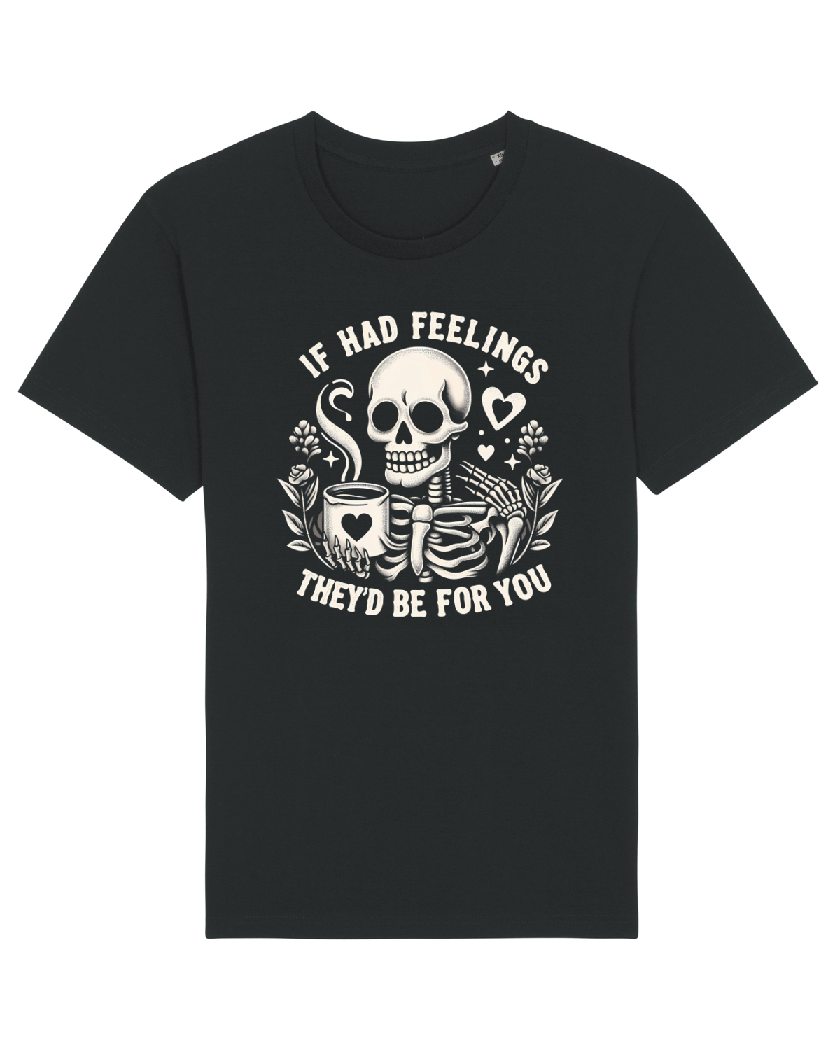 Tricou mânecă scurtă Unisex Rocker Black