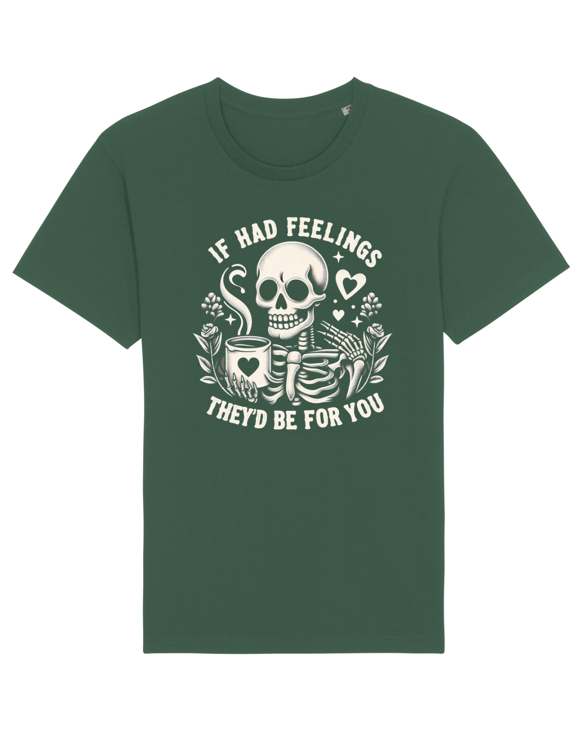 Tricou mânecă scurtă Unisex Rocker Bottle Green
