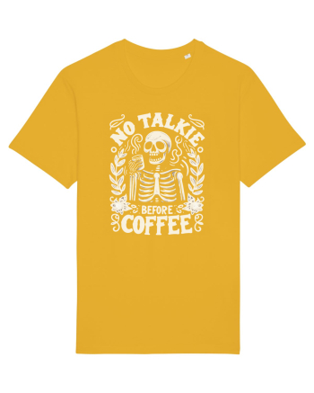 No Talkie before Coffee Spectra Yellow