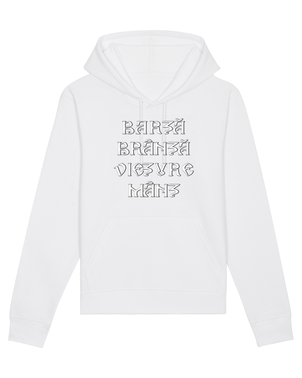 Hanorac Unisex Drummer White