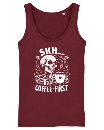 Shh Coffee First Burgundy