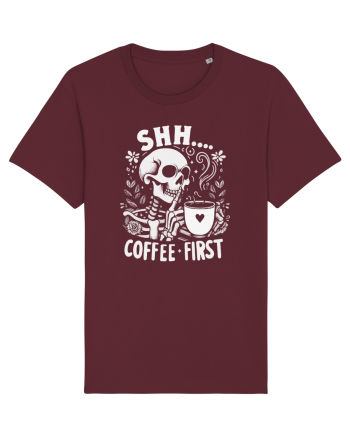 Shh Coffee First Burgundy