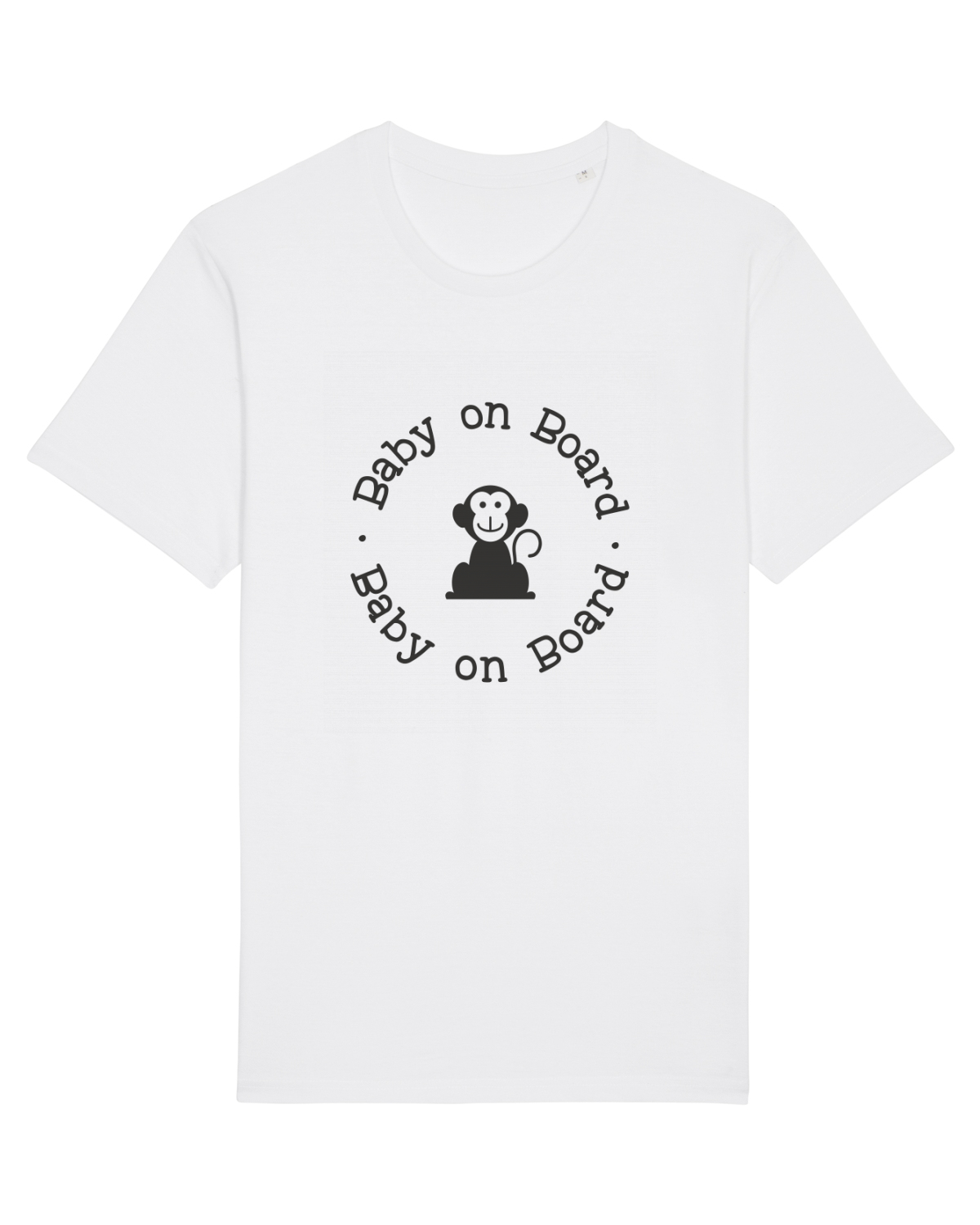 Tricou mânecă scurtă Unisex Rocker White