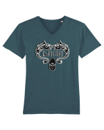 Razboinic Dac Tricou mânecă scurtă guler V Bărbat Presenter