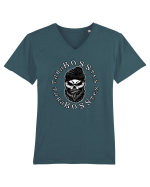 TaraBOSStes Tricou mânecă scurtă guler V Bărbat Presenter
