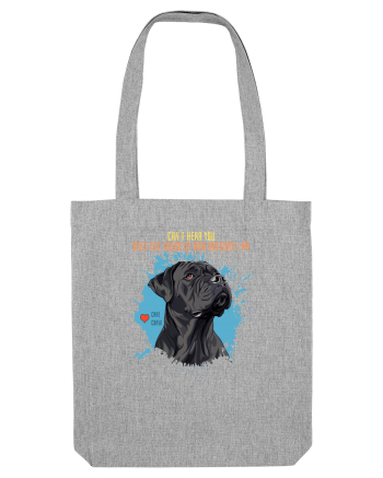 CAN`T HEAR YOU AM AWESOME - Cane Corso Heather Grey