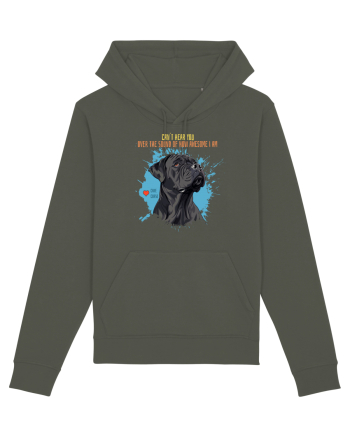 CAN`T HEAR YOU AM AWESOME - Cane Corso Khaki