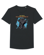 CAN`T HEAR YOU AM AWESOME - Cane Corso Tricou mânecă scurtă guler larg Bărbat Skater