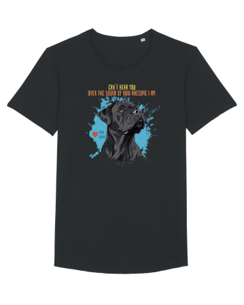 CAN`T HEAR YOU AM AWESOME - Cane Corso Black