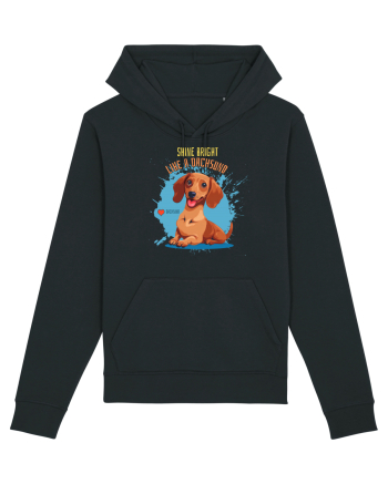 SHINE BRIGHT LIKE A DACHSUND - Dachsund / Teckel Black