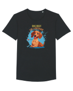 SHINE BRIGHT LIKE A DACHSUND - Dachsund / Teckel Tricou mânecă scurtă guler larg Bărbat Skater