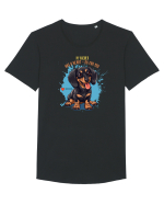 MY WIENER HAS A HEART ON - Dachsund / Teckel Tricou mânecă scurtă guler larg Bărbat Skater