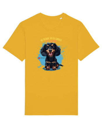 NU TREBUIE SA FIU CUMINTE, SUNT SIMPATIC - Dachsund / Teckel Spectra Yellow