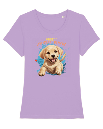 I CAN RETRIEVE HAPPINESS - Labrador Retriever Lavender Dawn