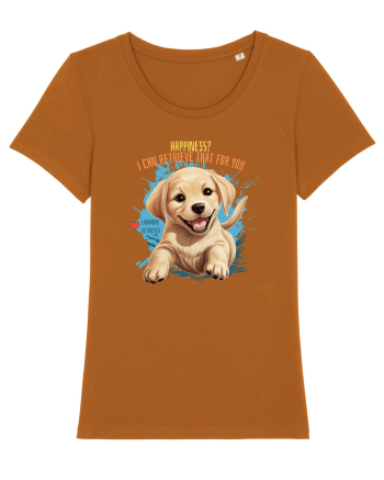 I CAN RETRIEVE HAPPINESS - Labrador Retriever Roasted Orange