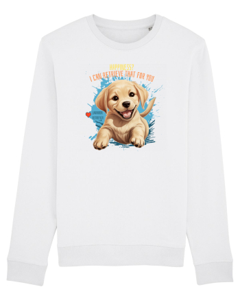 I CAN RETRIEVE HAPPINESS - Labrador Retriever White