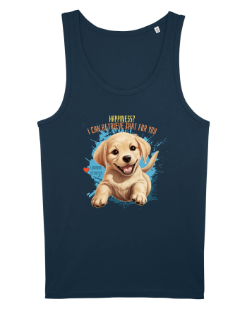 I CAN RETRIEVE HAPPINESS - Labrador Retriever Navy