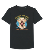 WHEN YOU`RE GOOD LOOKING - Labrador Retriever Tricou mânecă scurtă guler larg Bărbat Skater