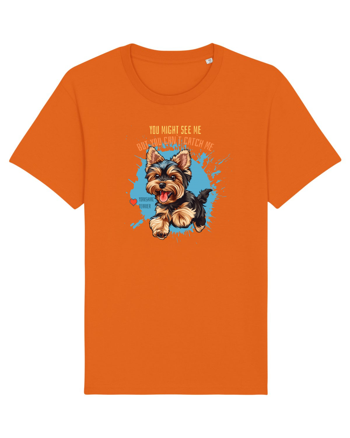 Tricou mânecă scurtă Unisex Rocker Bright Orange