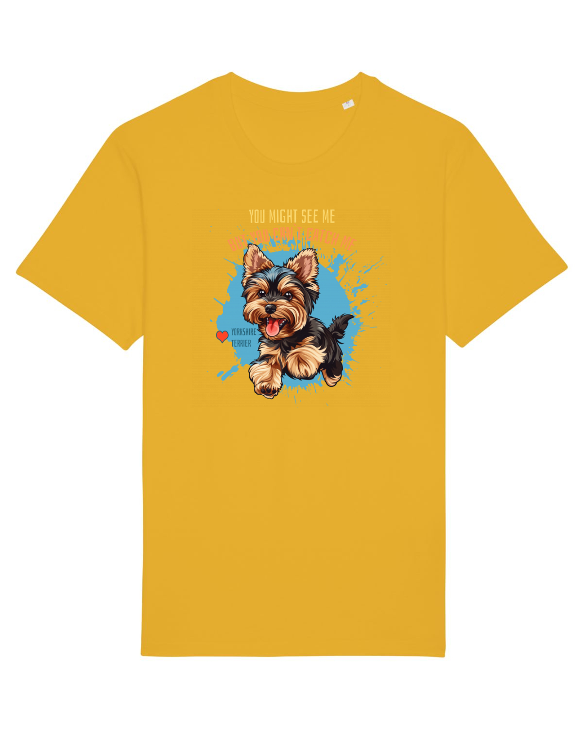 Tricou mânecă scurtă Unisex Rocker Spectra Yellow