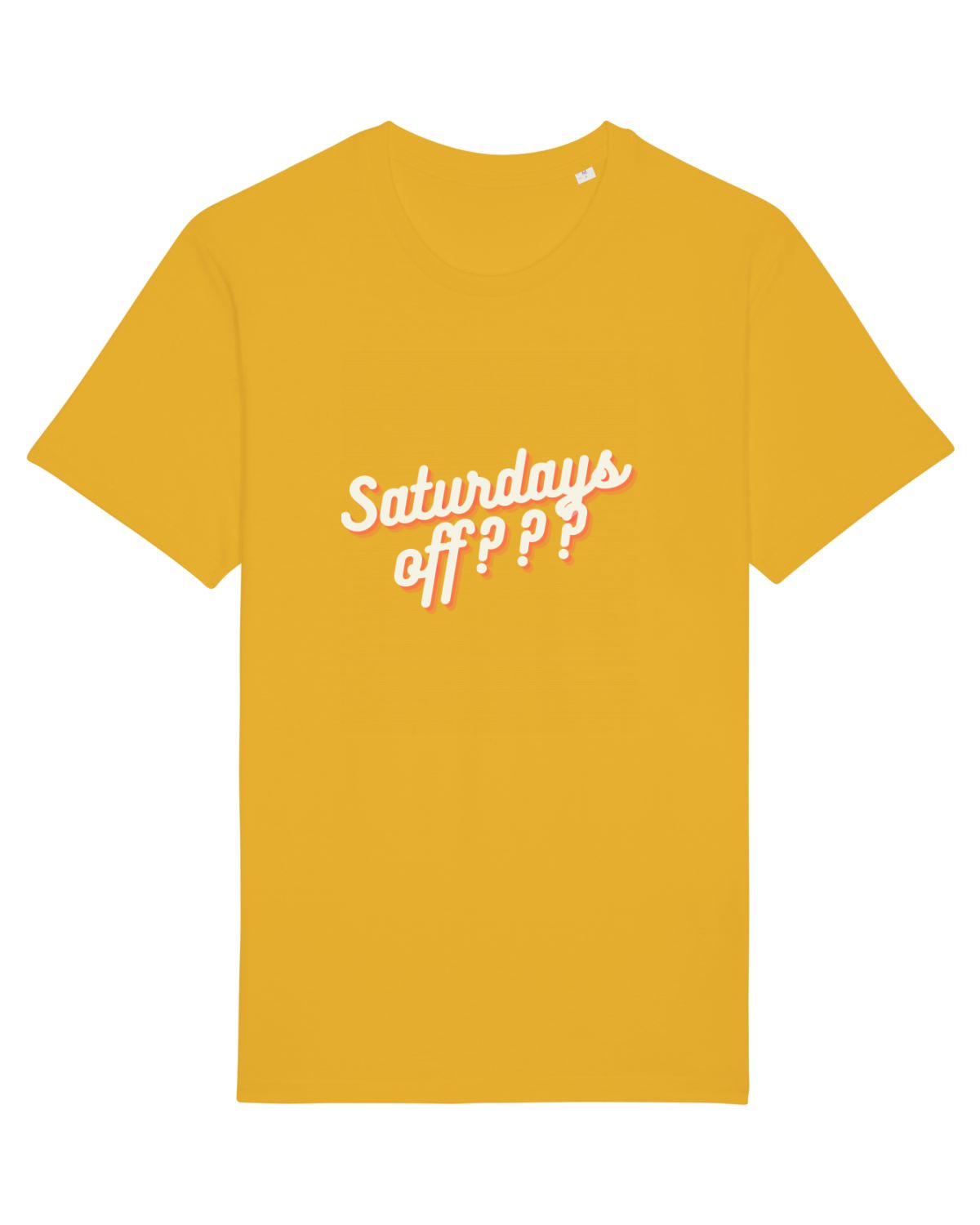 Tricou mânecă scurtă Unisex Rocker Spectra Yellow