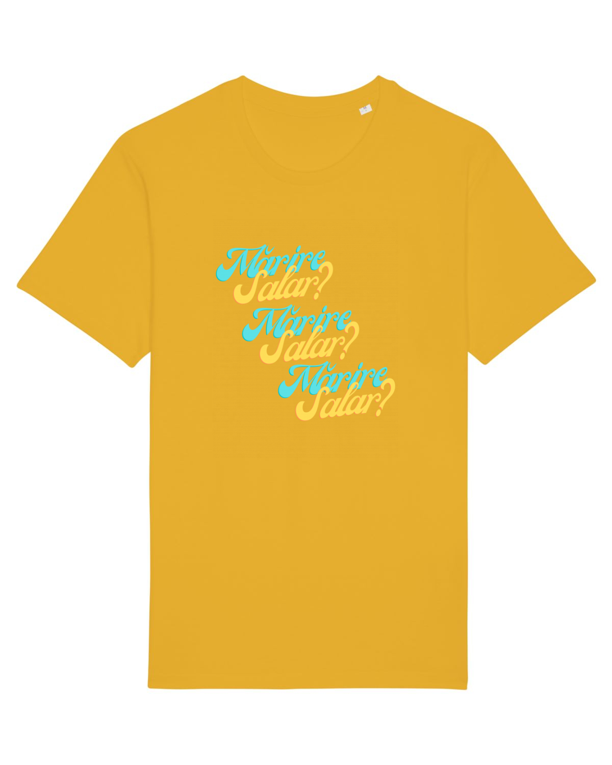Tricou mânecă scurtă Unisex Rocker Spectra Yellow