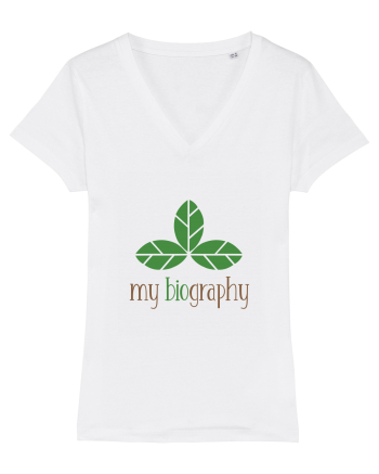 My Biography White