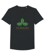 My Biography Tricou mânecă scurtă guler larg Bărbat Skater