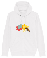 Honey Bee Hanorac cu fermoar Unisex Connector
