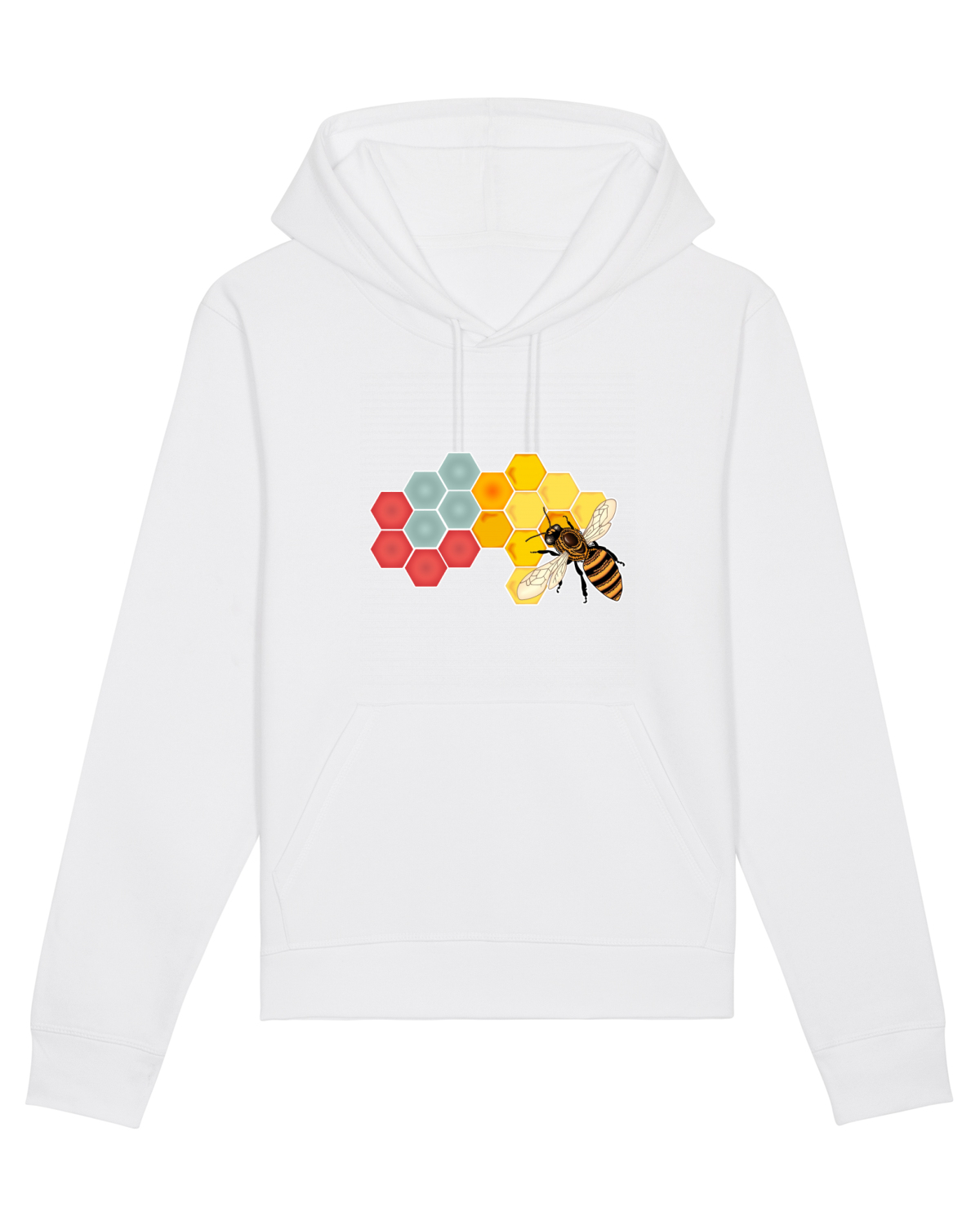 Hanorac Unisex Drummer White