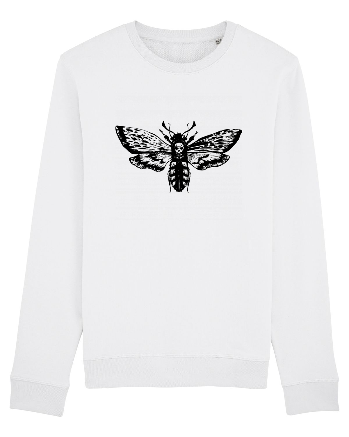 Bluză mânecă lungă Unisex Rise White