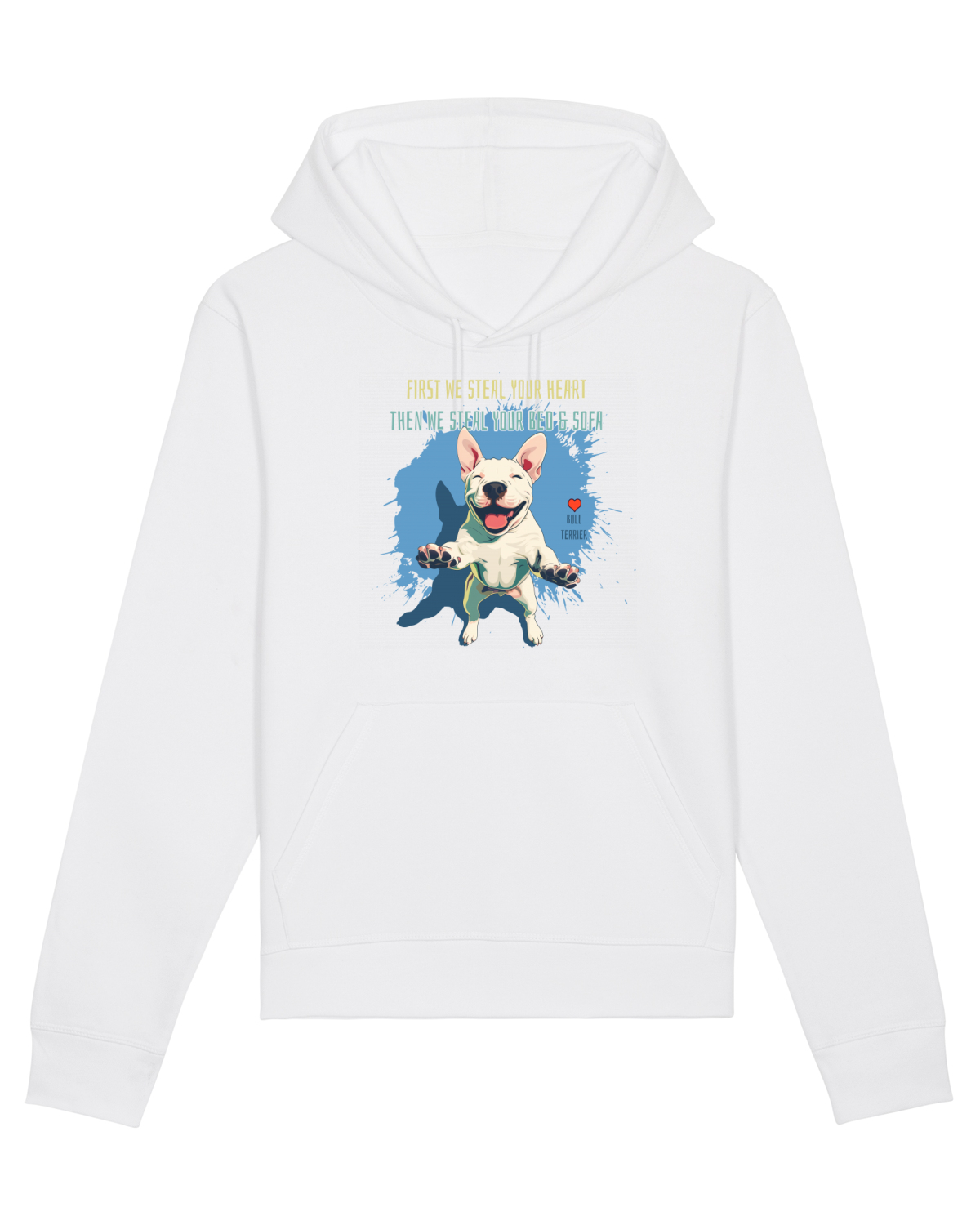 Hanorac Unisex Drummer White