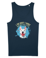 I DO WHAT I WANT & I DON`T GIVE A FLUFF - Bull Terrier Maiou Bărbat Runs