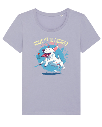 SCUZE CA TE ENERVEZ, TE VOI ENERVA IAR - Bull Terrier Lavender