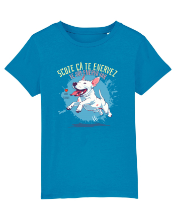 SCUZE CA TE ENERVEZ, TE VOI ENERVA IAR - Bull Terrier Azur
