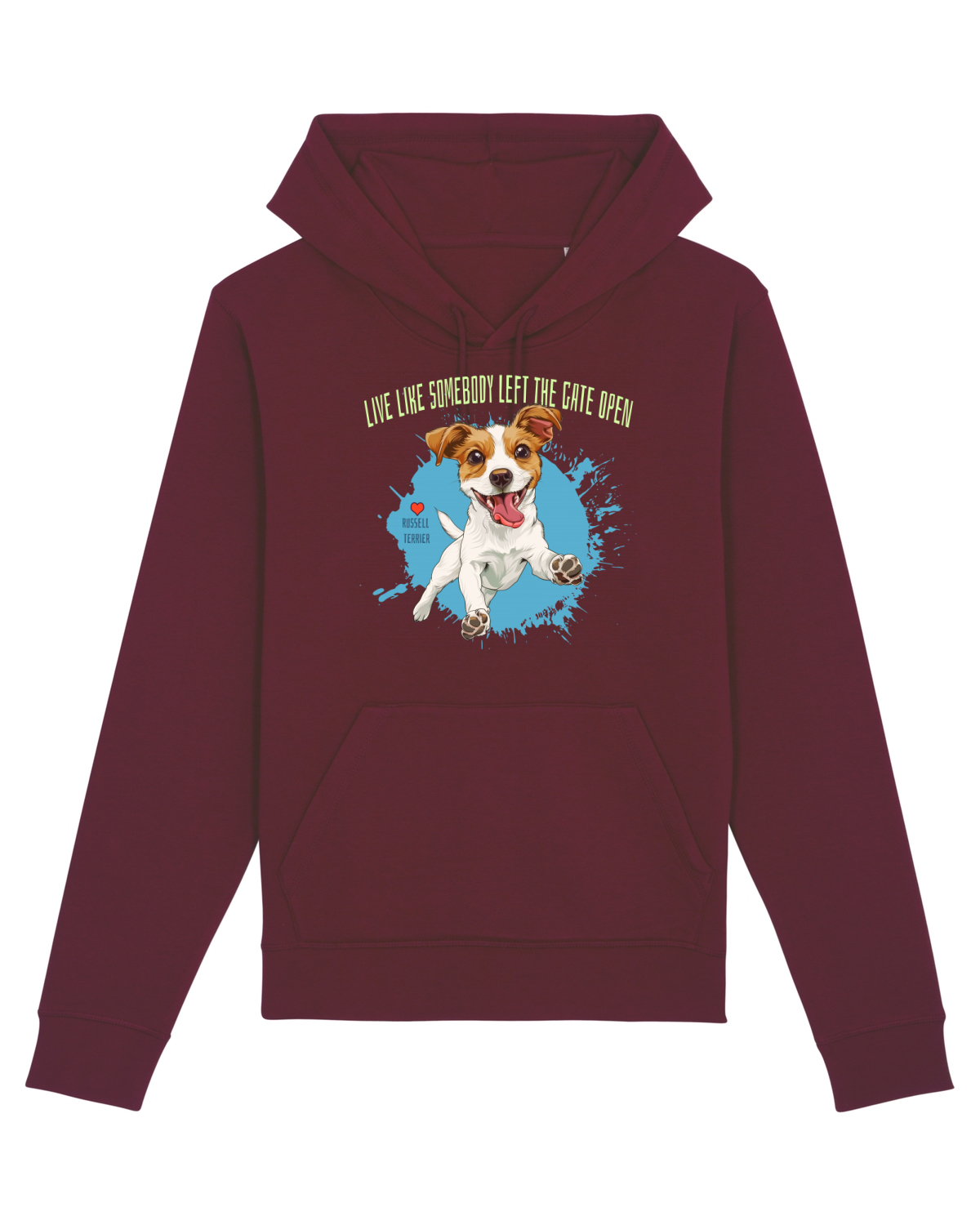 Hanorac Unisex Drummer Burgundy